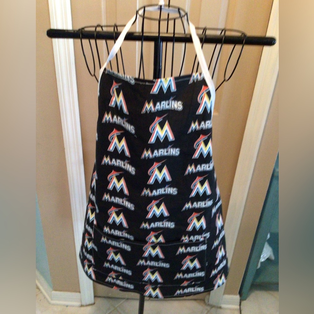 Miami Marlins all purpose apron￼
